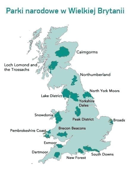 Parki narodowe w Wielkiej Brytanii