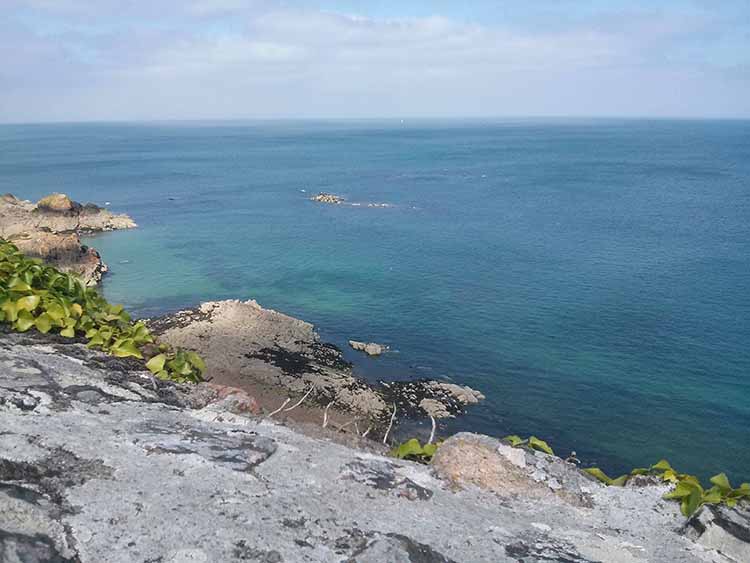 Wyspa Jersey - View from Gorey